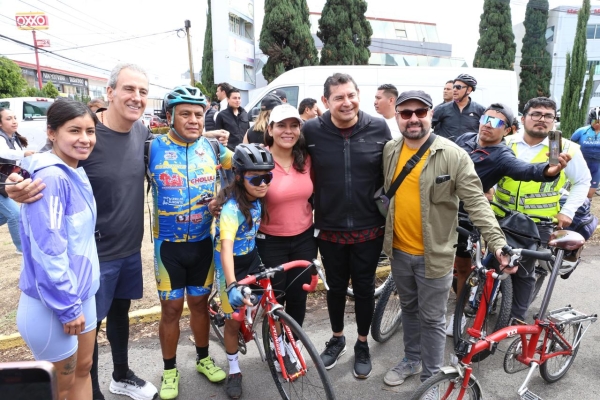 “Por las familias, vamos por la Vía Recreativa todos los domingos”: Alejandro Armenta