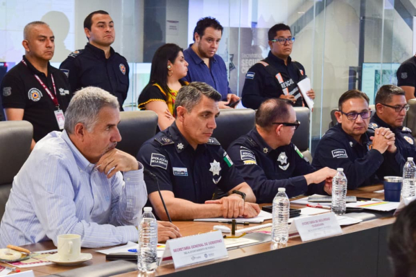 Con simulacro de emergencia m&uacute;ltiple derivada de lluvia, gobierno de Pepe Chedraui refuerza la prevenci&oacute;n