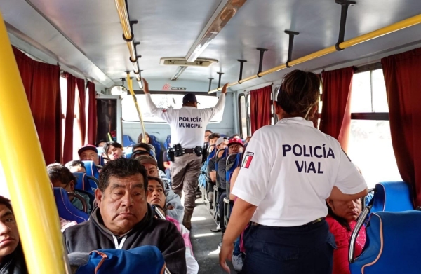 San Pedro Cholula reporta saldo blanco durante celebraciones decembrinas