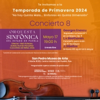 Compartirá Sinfónica de Puebla escenario con director internacional y violinista mexicano