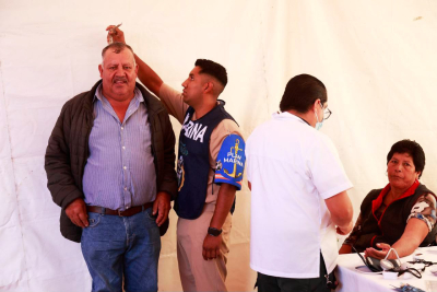 M&aacute;s de 7 mil atenciones reciben habitantes de Ahuazotepec durante Ferias de Paz