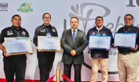 RECONOCE SECTOR EMPRESARIAL A POLICÍAS DE SAN ANDRÉS CHOLULA