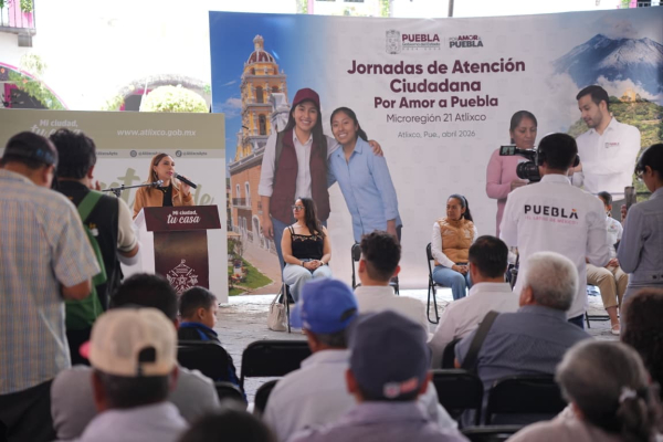 Acercan atenci&oacute;n ciudadana y fortalecen turismo en Atlixco