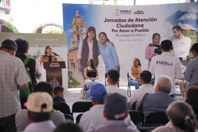 Acercan atenci&oacute;n ciudadana y fortalecen turismo en Atlixco