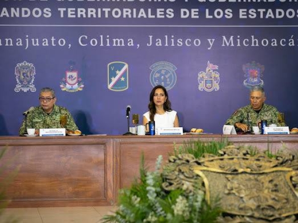 Refuerzan estrategia de seguridad Guanajuato, Jalisco, Colima y Michoacán