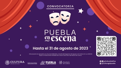 Mediante convocatoria, gobierno estatal financiará montajes teatrales de artistas poblanos