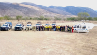 COORDINACI&Oacute;N INTERINSTITUCIONAL LOGRA SOFOCAR INCENDIO FORESTAL SIN DA&Ntilde;OS A POBLACI&Oacute;N EN COHETZALA