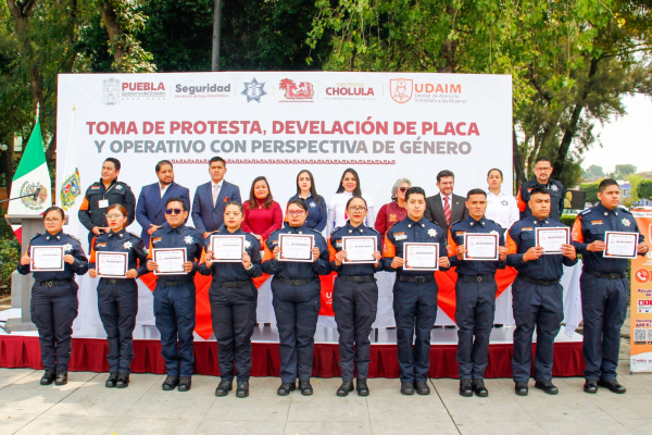 Tonantzin Fern&aacute;ndez fortalece la protecci&oacute;n de las mujeres en San Pedro Cholula