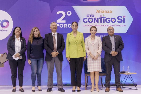 REFRENDA LIBIA DENNISE ALIANZAS CON LAS OSC EN FAVOR DE LAS FAMILIAS GUANAJUATENSES