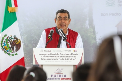 EN PUEBLA, LA EDUCACIÓN ES UNA PRIORIDAD: SERGIO SALOMÓN