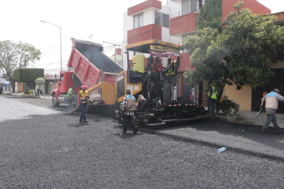 Pavimenta Gobierno del Estado calle 11 Sur y beneficio a 51 mil habitantes