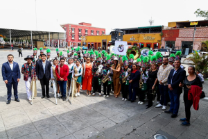 Con Tonantzin Fern&aacute;ndez, San Pedro Cholula se prepara para las Fiestas Patrias