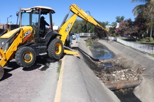 OPERATIVO PLUVIAL EN SAN PEDRO CHOLULA TRABAJA EN CONJUNTO PARA EVITAR INUNDACIONES