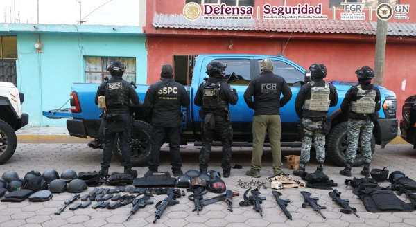 EN PUEBLA, AUTORIDADES FEDERALES EJECUTAN 23 CATEOS Y DETIENEN A NUEVE PERSONAS RELACIONADAS CON UNA C&Eacute;LULA DELICTIVA DEDICADA AL ROBO DE AUTOTRANSPORTE DE CARGA