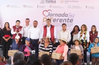 CONSOLIDA GOBIERNO DE PUEBLA ASISTENCIA SOCIAL EN JUNTAS AUXILIARES: SERGIO SALOMÓN