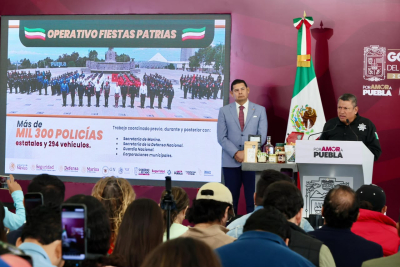 CON COORDINACI&Oacute;N INTERINSTITUCIONAL, GOBIERNO ESTATAL PROTEGE A FAMILIAS DURANTE FIESTAS PATRIAS