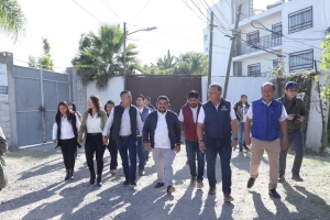 ARRANCA MUNDO TLATEHUI CON ADOQUINAMIENTO EN CALLES DE LA COLONIA CONCEPCIÓN LA CRUZ