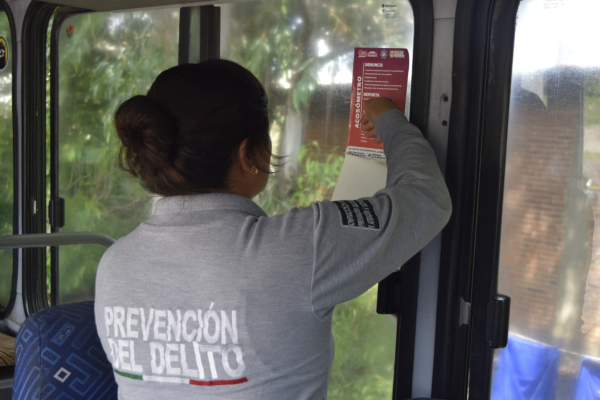 Impulsa Tonantzin Fern&aacute;ndez acciones para prevenir el acoso en el transporte p&uacute;blico