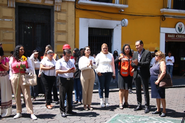 Con éxito, participó Congreso del Estado en el Simulacro Nacional 2023