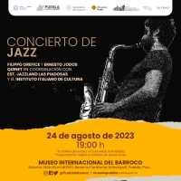 Colaboran Museos Puebla y Embajada de Italia; ofrecerán concierto de jazz en Museo Internacional del Barroco