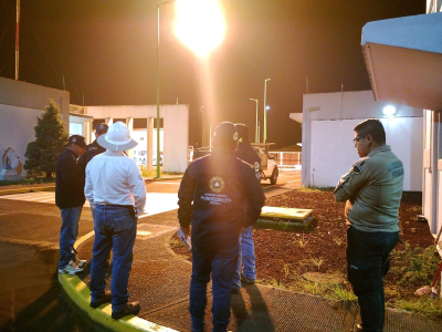 PROTECCI&Oacute;N CIVIL ESTATAL SUPERVISA MANTENIMIENTO SEGURO DE GASODUCTO EN XICOTEPEC