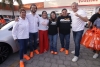 Fernando Morales y la Ola Naranja llenan las calles de Atlixco en su último recorrido de campaña