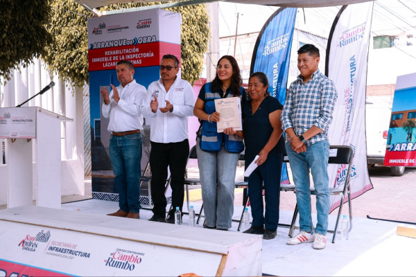 Arranca Lupita Cuautle rehabilitaci&oacute;n de la Inspector&iacute;a en la colonia L&aacute;zaro C&aacute;rdenas