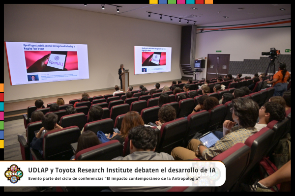 UDLAP y Toyota Research Institute debaten el desarrollo de Inteligencia Artificial centrada en la humanidad