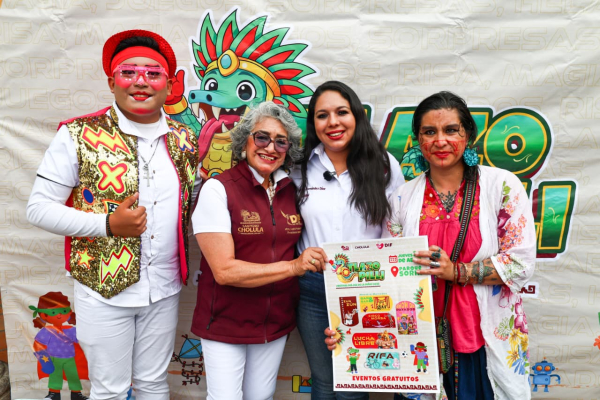 Presentan Tonantzin Fern&aacute;ndez y el DIF Municipal el Festival Tlazopilli 2026