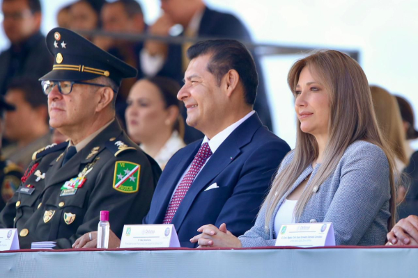 CON PATRIOTISMO Y DISCIPLINA SE ESCENIFICA BATALLA DEL 5 DE MAYO