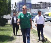 Supervisa Pepe Chedraui labores de drenado en el Puente de Ovando para restablecer la circulaci&oacute;n segura
