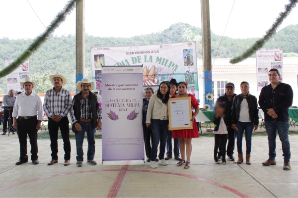 En Tetela de Ocampo, Cultura continúa con muestras gastronómicas del sistema milpa