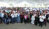 TRANSFORMACI&Oacute;N DEL CAMPO Y OBRA COMUNITARIA FORTALECEN BIENESTAR EN LA SIERRA NORTE