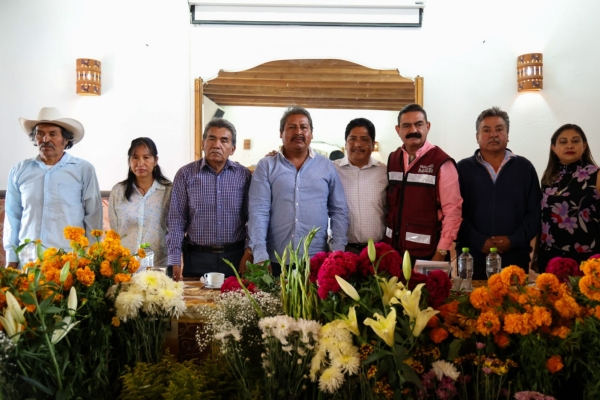 Productores de flor de muertos anuncian temporada del 25 de octubre al 2 de noviembre