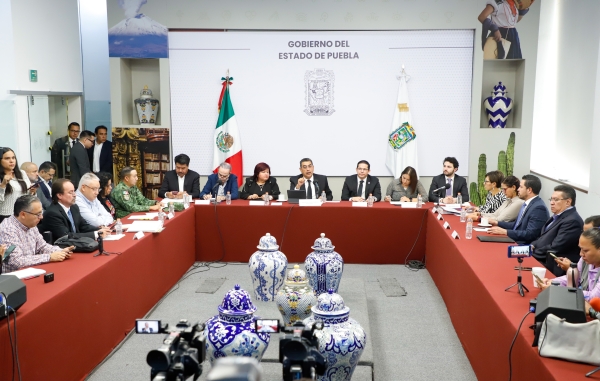 CON COORDINACIÓN, GOBIERNO ESTATAL TRABAJA PARA GARANTIZAR SEGURIDAD