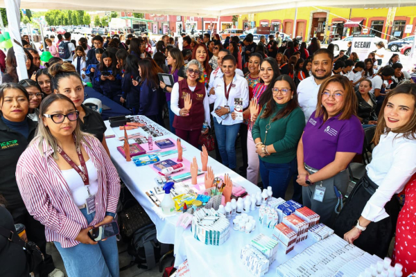 Tonantzin Fern&aacute;ndez fortalece la atenci&oacute;n y prevenci&oacute;n para las mujeres en San Pedro Cholula