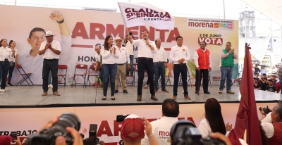 Conectividad carretera y apoyo a productores asegura Armenta en el Seco