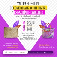 Impartirá Cultura taller de comercialización digital y creación de catálogo de artesanías