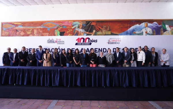 Presenta Lupita Cuautle la agenda de los 100 días de gobierno municipal