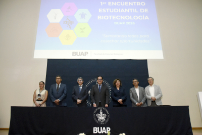 FCB BUAP inaugura el Primer Encuentro Estudiantil de Biotecnolog&iacute;a