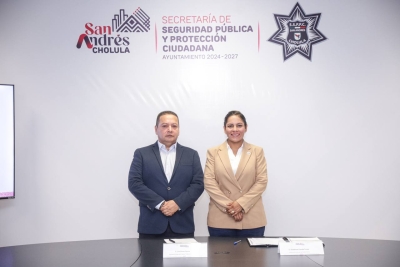 Anuncia Lupita Cuautle Operativo de Seguridad en San Andrés Cholula ante Buen Fin 2024