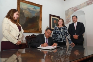 CON PRESENTACIÓN DE INICIATIVA, SERGIO SALOMÓN BUSCARÁ FORTALECER EL EJERCICIO NOTARIAL