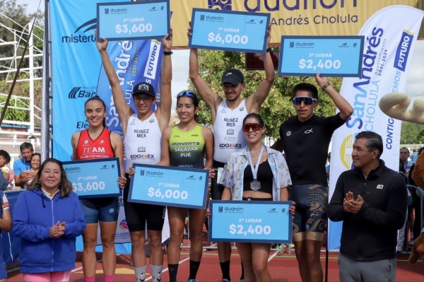 CON ÉXITO SAN ANDRÉS CHOLULA REALIZÓ EL DUATLÓN 2023