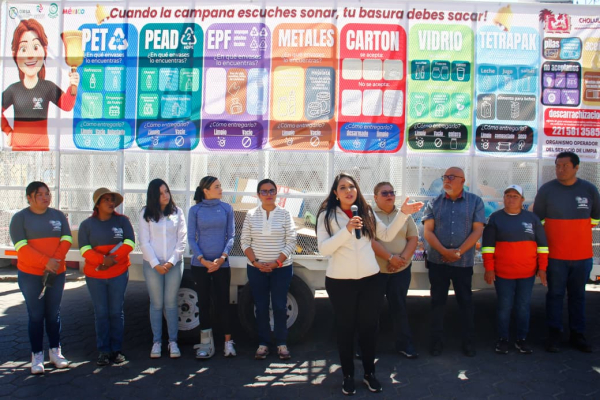 Da Tonantzin Fern&aacute;ndez banderazo de arranque a &ldquo;La Ruta del Reciclaje&rdquo;
