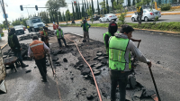 Gobierno del Estado exige a Agua de Puebla reparar da&ntilde;os en Diagonal Defensores de la Rep&uacute;blica