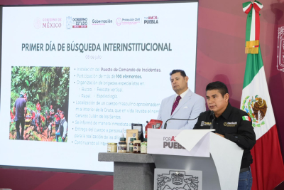 GOBIERNO ESTATAL GARANTIZA ACOMPA&Ntilde;AMIENTO Y TRABAJO INSTITUCIONAL ANTE EMERGENCIA EN CUETZALAN