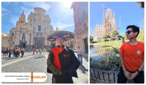 Estudiante de Música de la UDLAP lleva el talento mexicano a Europa con la Fénix Marching Band