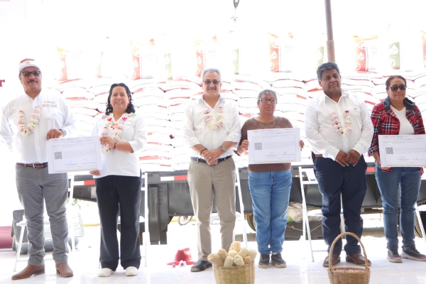 Arranca en Calpan Programa de Fertilizantes para el Bienestar