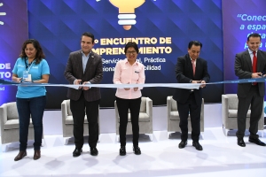 Inaugura Rectora Lilia Cedillo Ramírez 5° Encuentro de Emprendimiento en el Servicio Social, Práctica Profesional y Empleabilidad