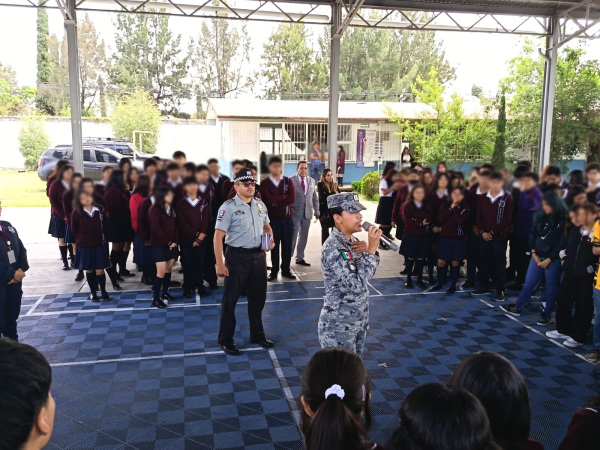 ACERCA GUARDIA NACIONAL ACCIONES PREVENTIVAS A ESTUDIANTES DEL BACHILLERATO CITLALT&Eacute;PETL